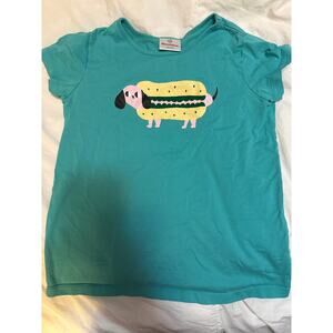 HANNA ANDERSSON HOT DOG DOG SHIRT size 12